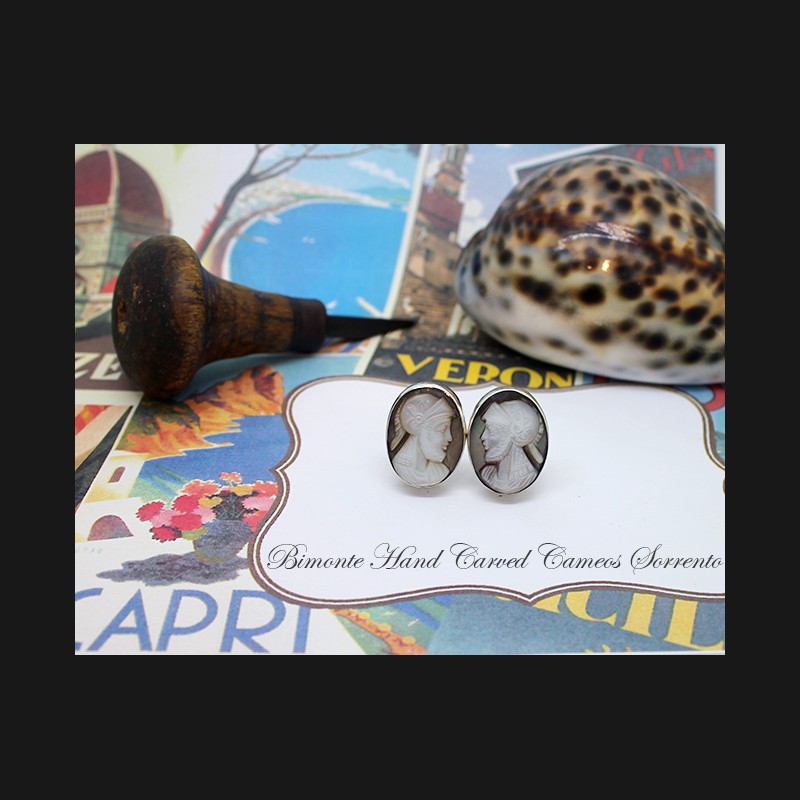 ''Marte'' Cameo Cufflinks