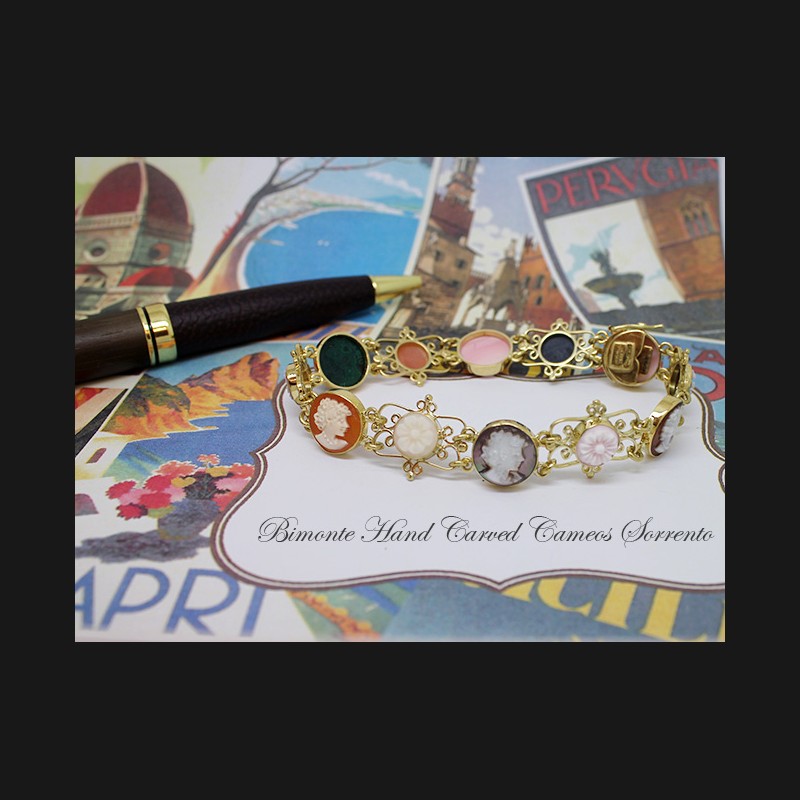 ''Primavera'' Cameo Bracelet