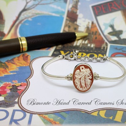''Three Graces'' Cameo Bracelet