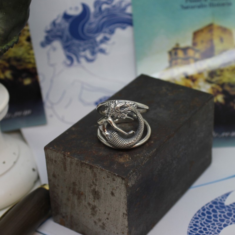 "La Sirena di Sorrento" Silver Ring