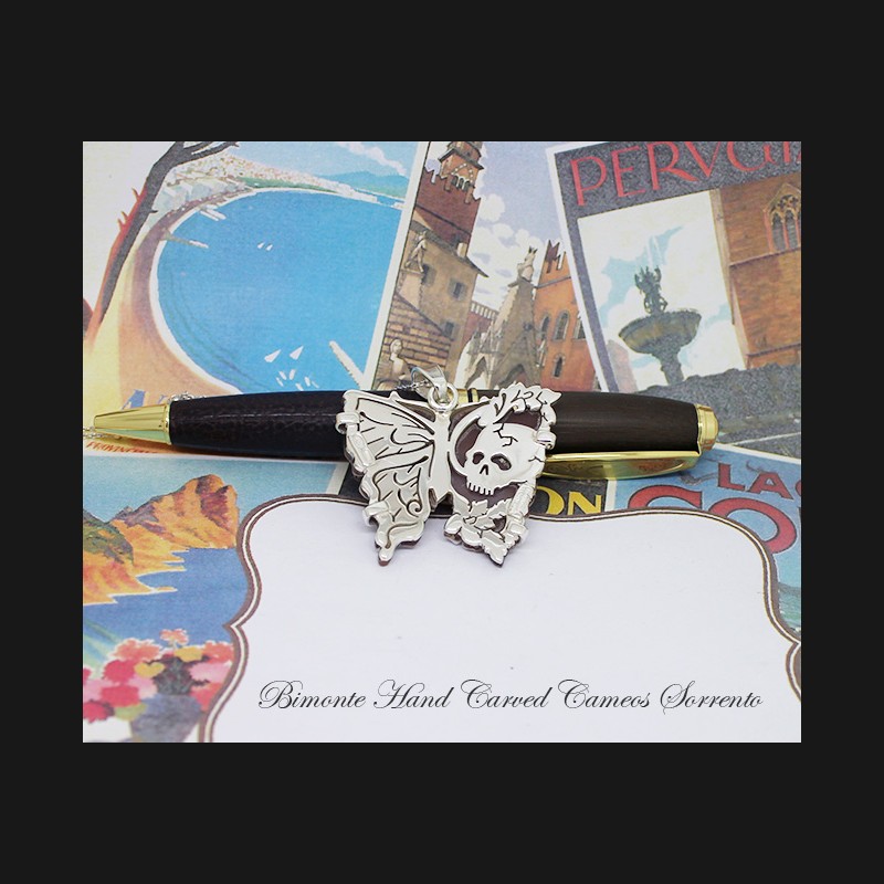 ''Memento Mori'' Cameo Necklace