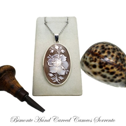 ''Rosa'' Cameo Necklace