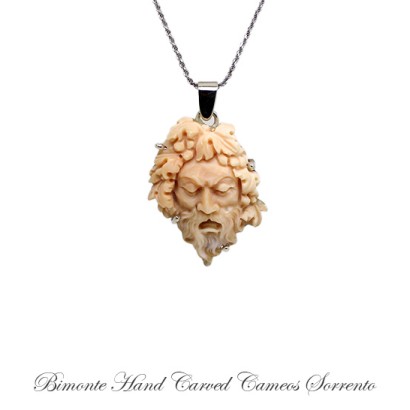 ''Baccus'' Cameo Necklace