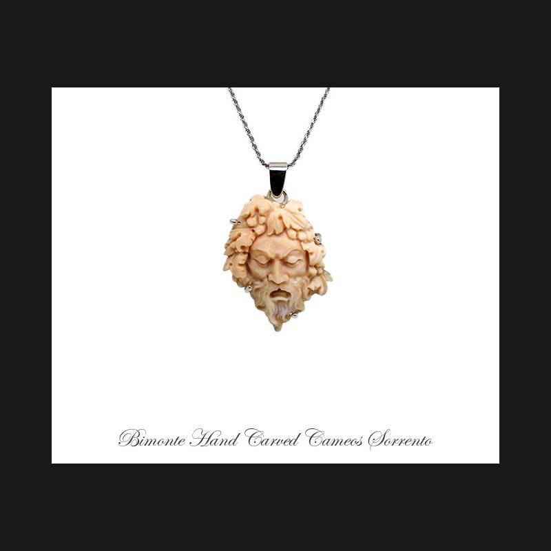 ''Baccus'' Cameo Necklace