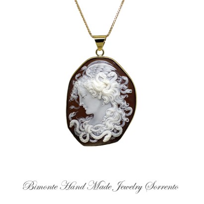''Medusa'' Cameo Necklace