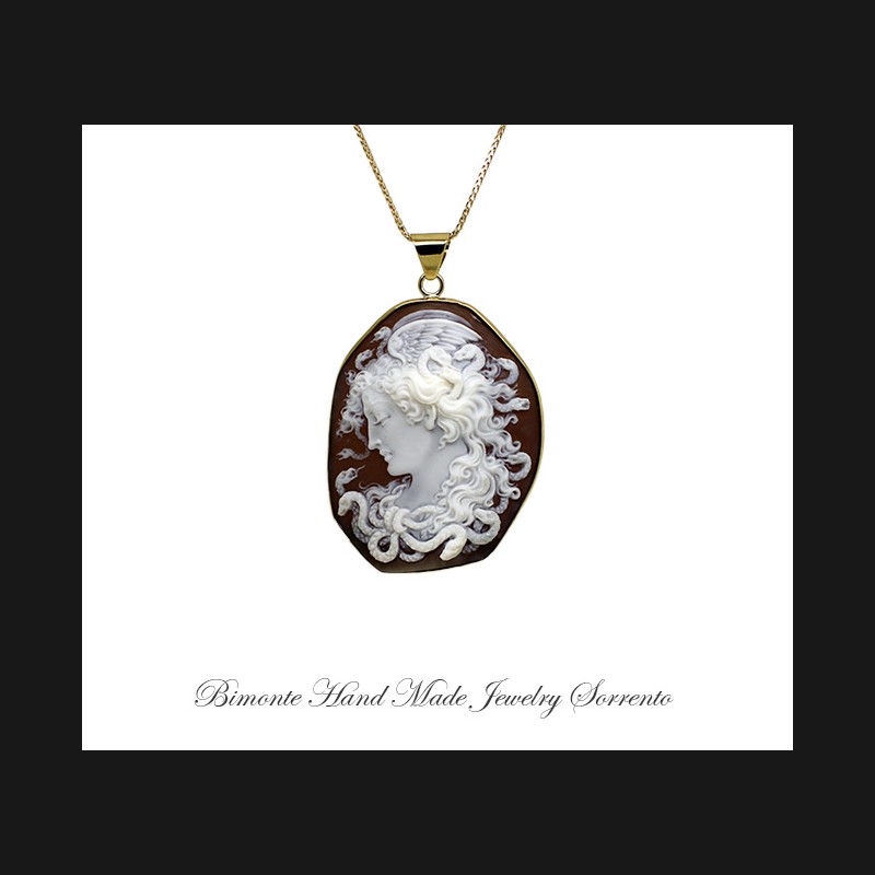 ''Medusa'' Cameo Necklace