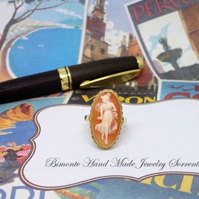 ''Afrodite'' Cameo Ring