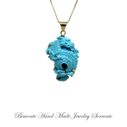 ''Dragon'' Torquoise Necklace