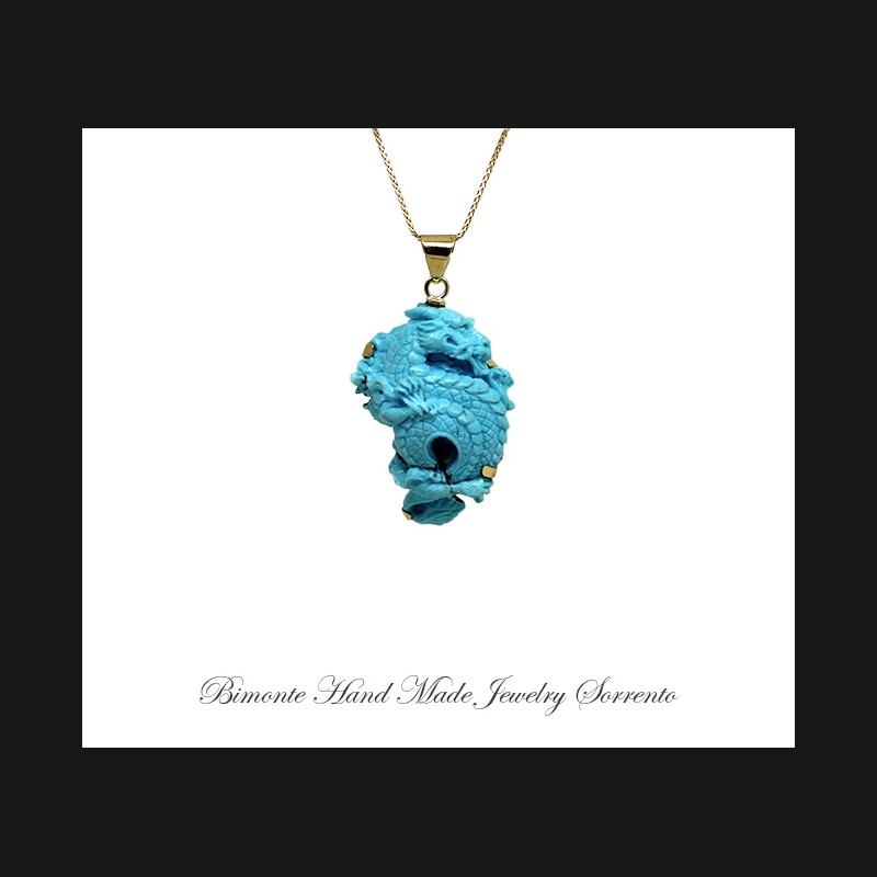 ''Dragon'' Torquoise Necklace