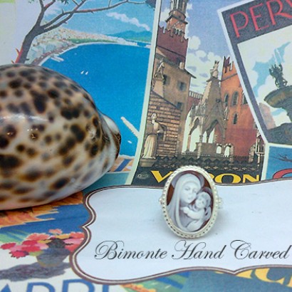 ''Madonna & Child'' Cameo Ring