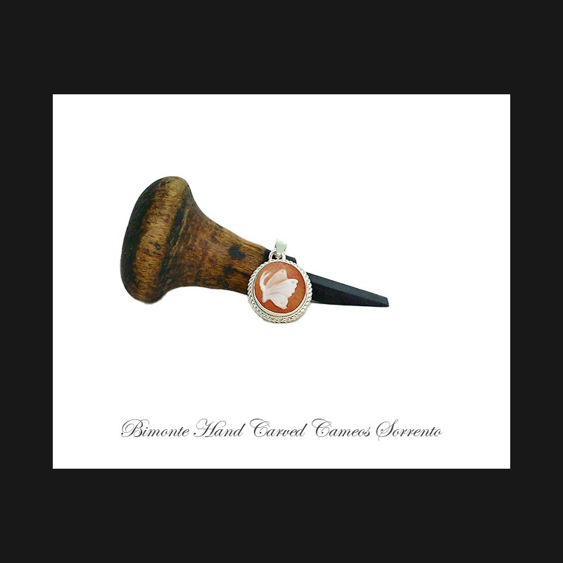 ''Butterfly'' Cameo Pendant