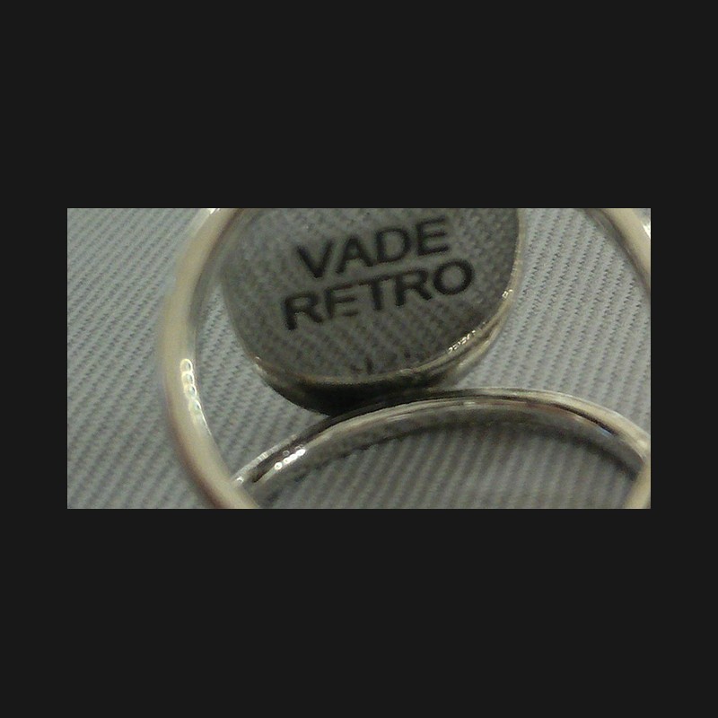 "Vade Retro" Ring