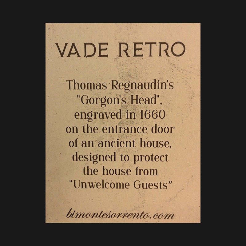 "Vade Retro" Ring
