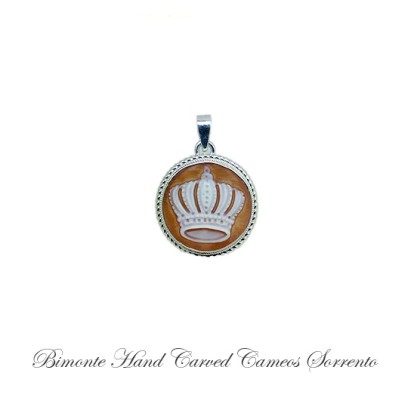 ''Crown'' Cameo Pendant