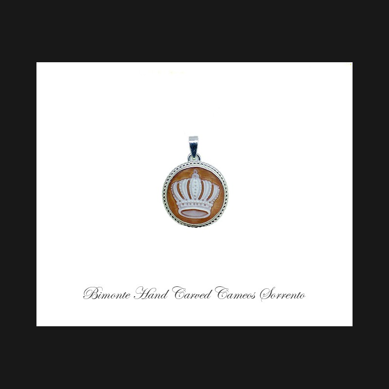 ''Crown'' Cameo Pendant