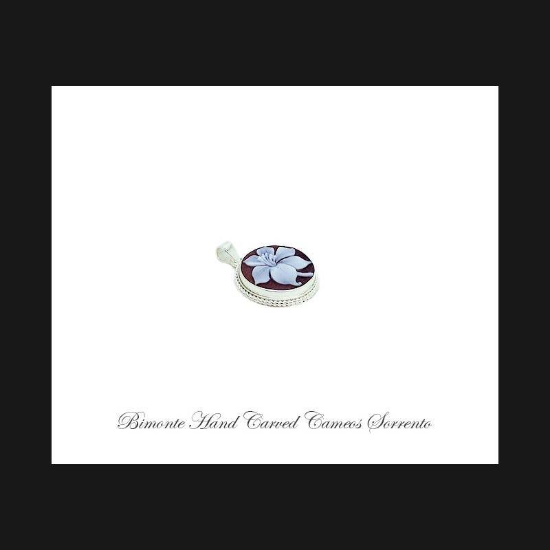 ''Lily'' Cameo Pendant