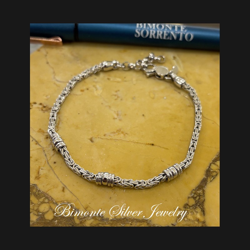 "Barile" Sterlin Silver Bracelet
