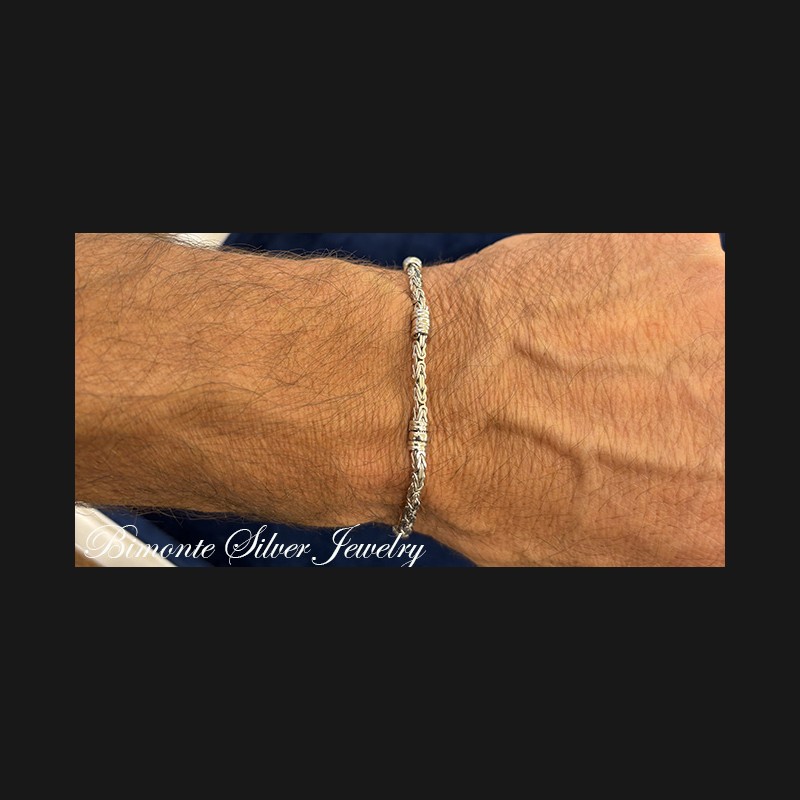 "Barile" Sterlin Silver Bracelet