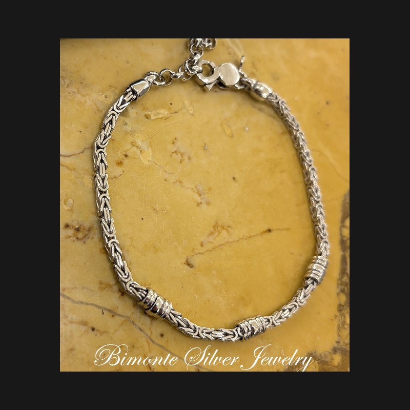 "Barile" Sterlin Silver Bracelet