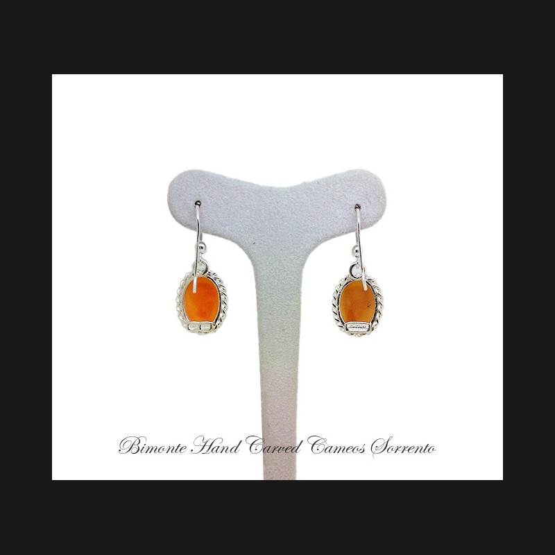 ''Memento Mori'' Cameo Earrings