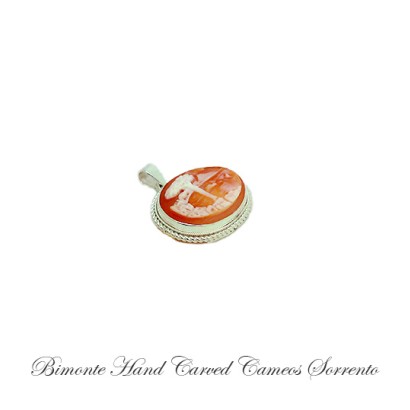 ''Bay of Naples'' Cameo Pendant