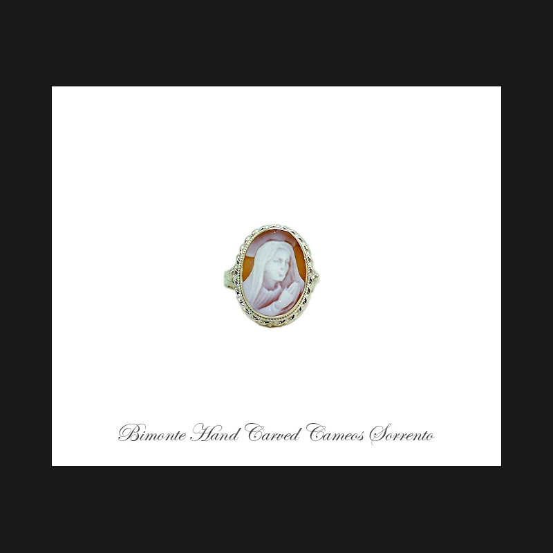 ''Virgin Mary'' Cameo Ring