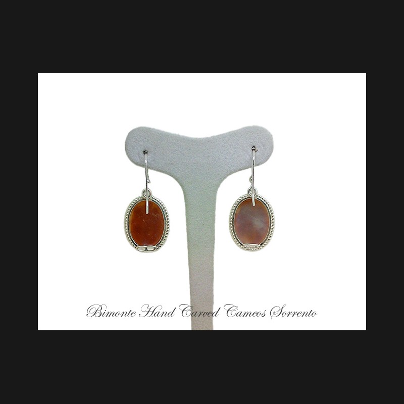 ''Three Graces'' Cameo Earrings