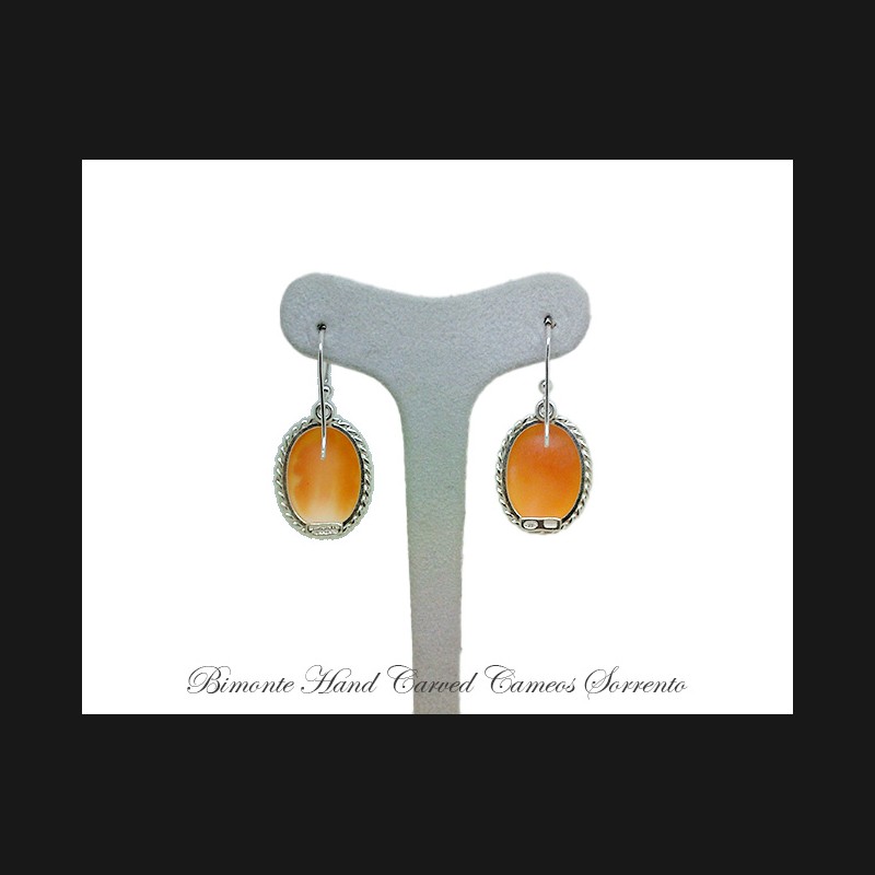 '' Three Graces'' Cameo Earrings