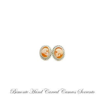 ''Memento Mori'' Cameo Earrings