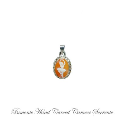 ''Ballerina'' Cameo Pendant