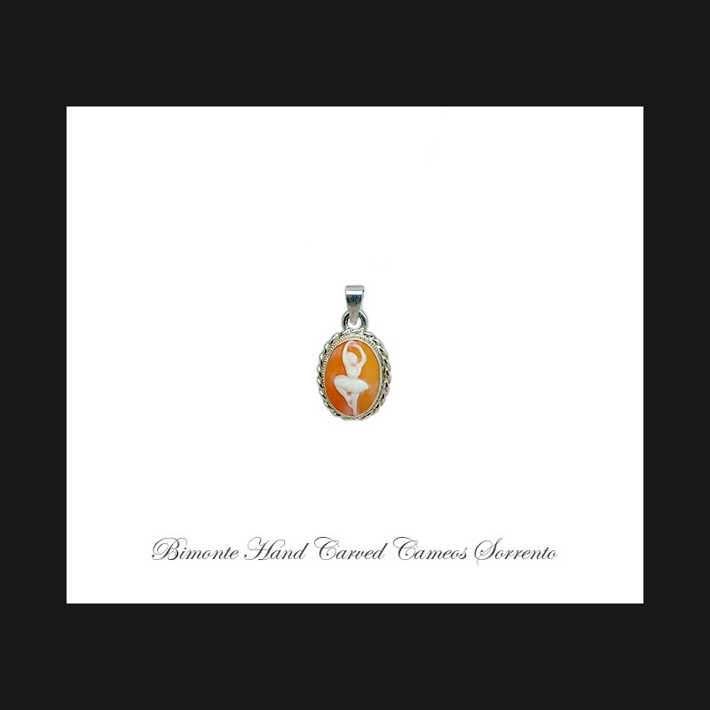 ''Ballerina'' Cameo Pendant