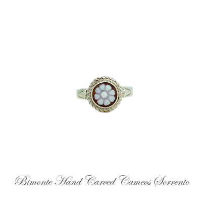 ''Flower of Joy'' Cameo Ring
