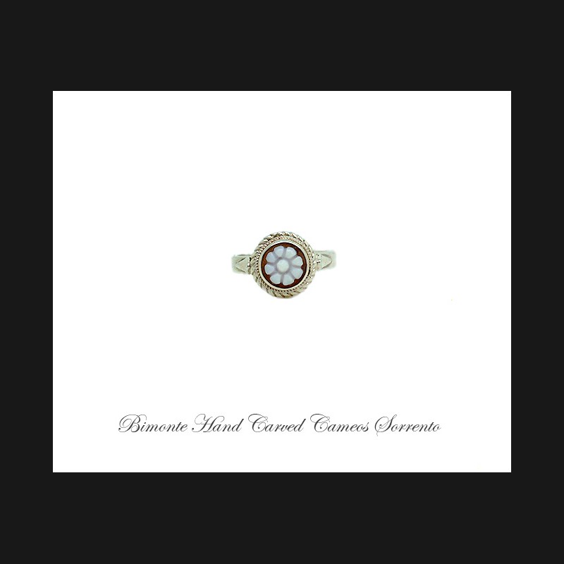 ''Flower of Joy'' Cameo Ring