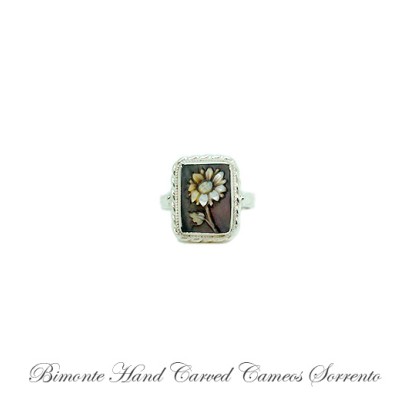 ''Daisy'' Cameo Ring