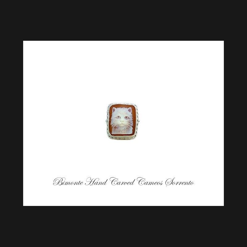 ''Cat'' Cameo Ring