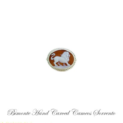 ''Leone'' Cameo Ring