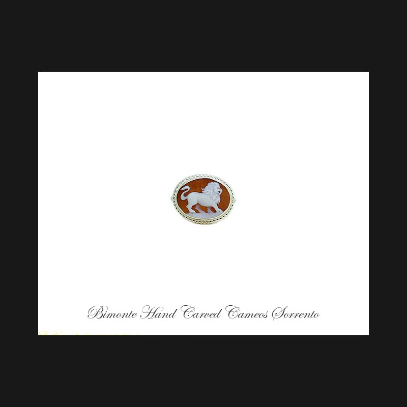 ''Leone'' Cameo Ring