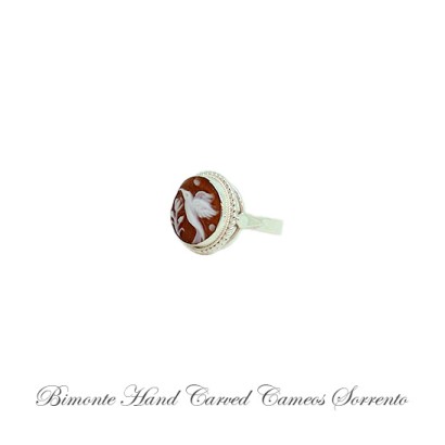''Hummingbird'' Cameo Ring