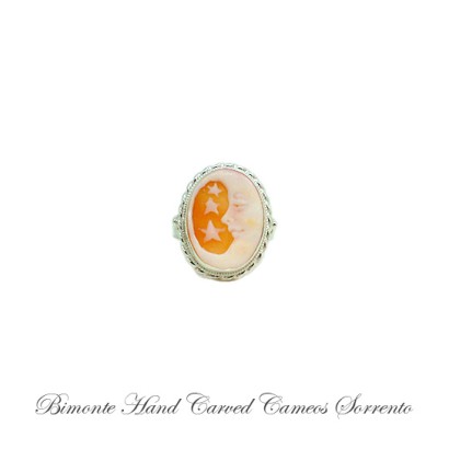 ''Moon & Stars'' Cameo Ring