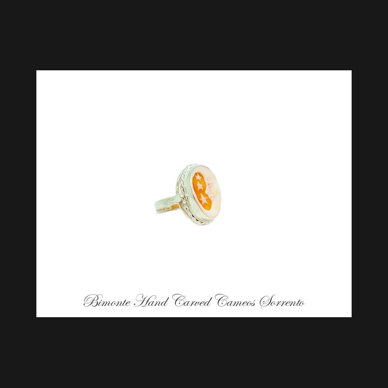 ''Moon & Stars'' Cameo Ring