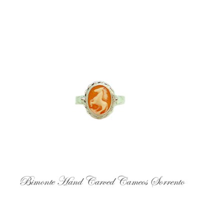 ''Horse'' Cameo Ring