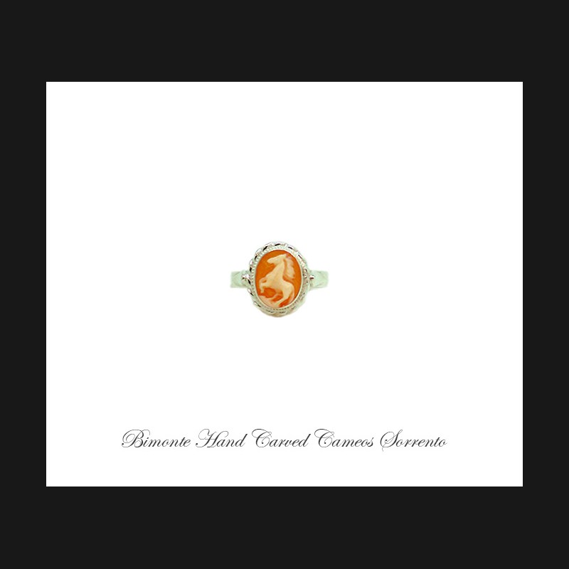 ''Horse'' Cameo Ring