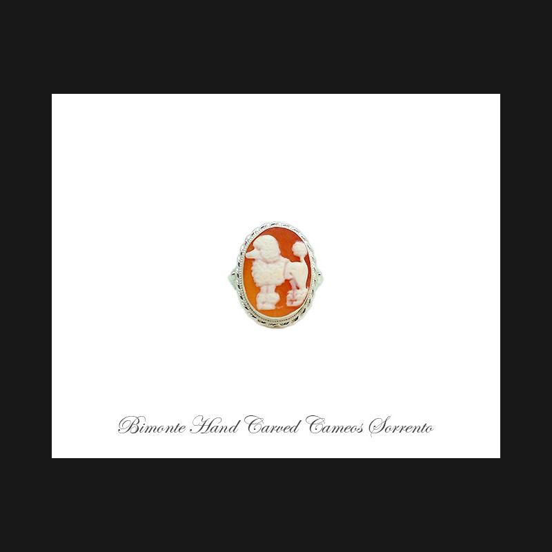 ''Puddle'' Cameo Ring