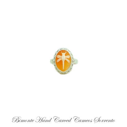 ''Dragonfly'' Cameo Ring