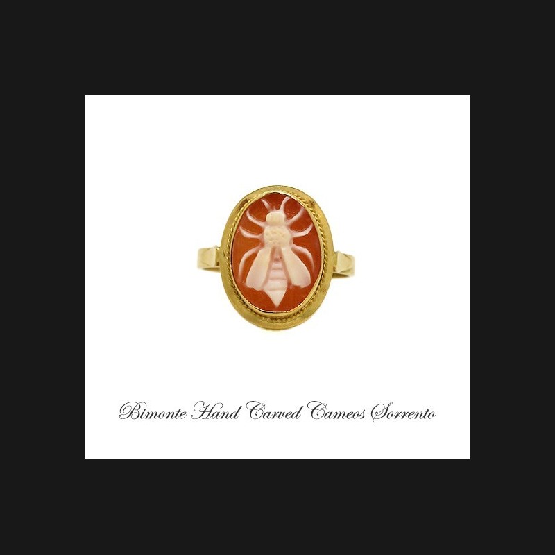 ''Bumble Bee'' Cameo ring