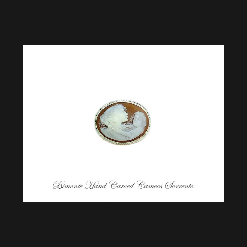 ''Mother & Child'' Brooch and Pendant