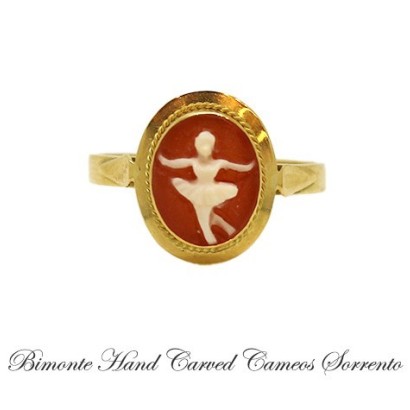 ''Ballerina'' Cameo Ring