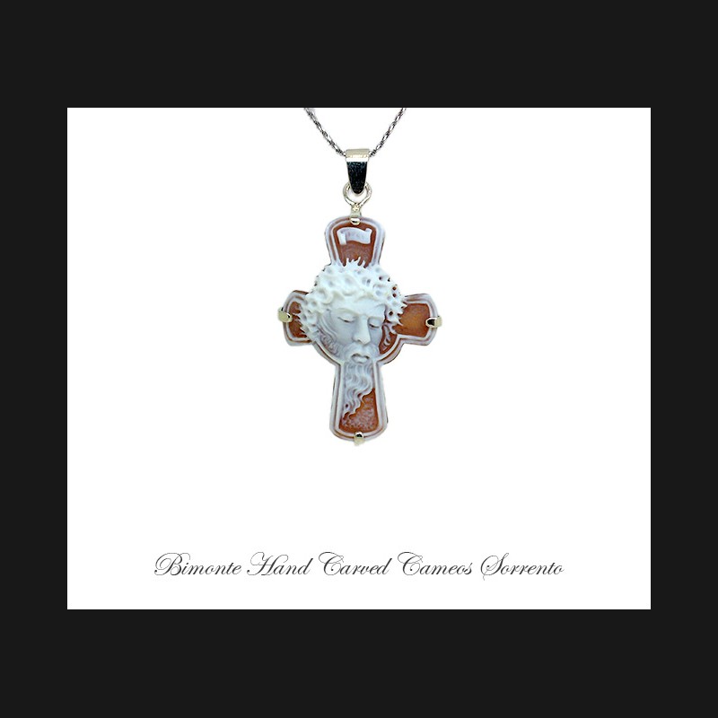 ''INRI'' Cameo Necklace