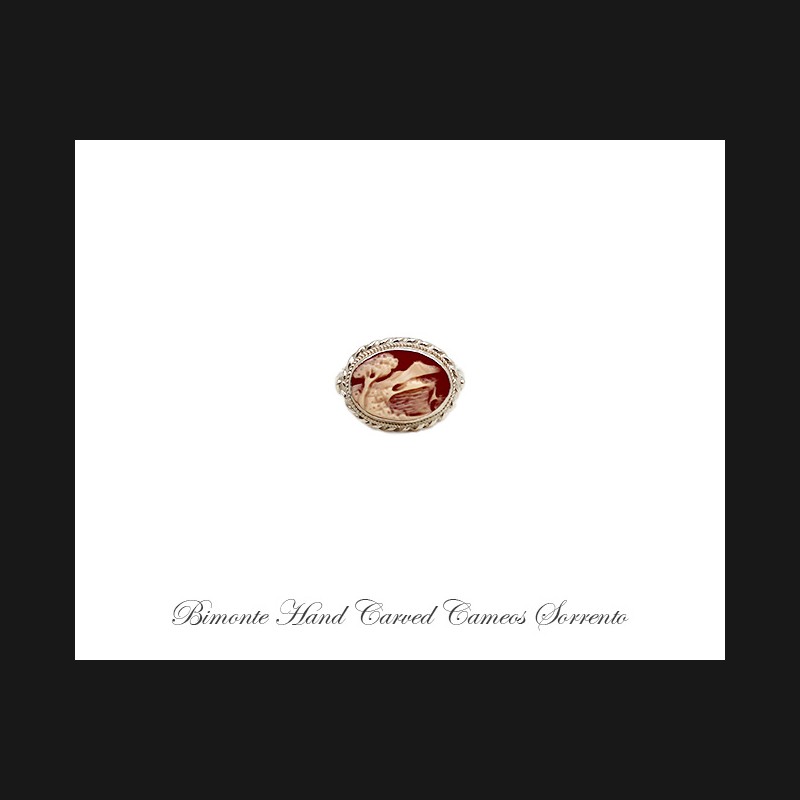 ''Bay of Naples'' Cameo Ring
