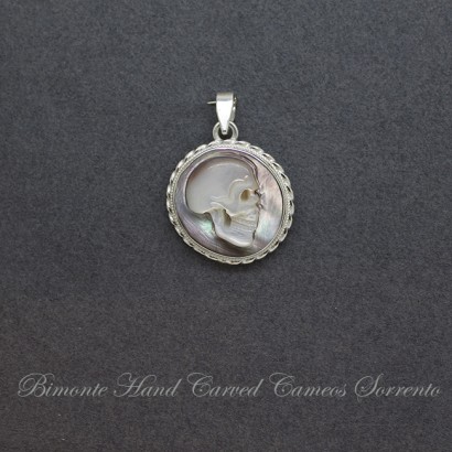 "Memento Mori"Cameo Pendant